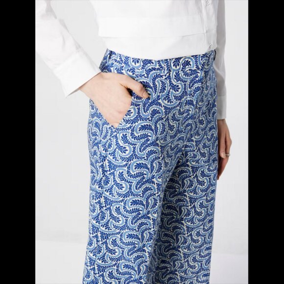 *SOLD* Weekend MaxMara wide leg "Stegola" cropped pants - Picture 3 of 11